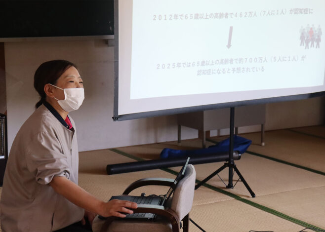 令和7年5月13日（火）　上毛町えがおサロンにて　『認知症について』